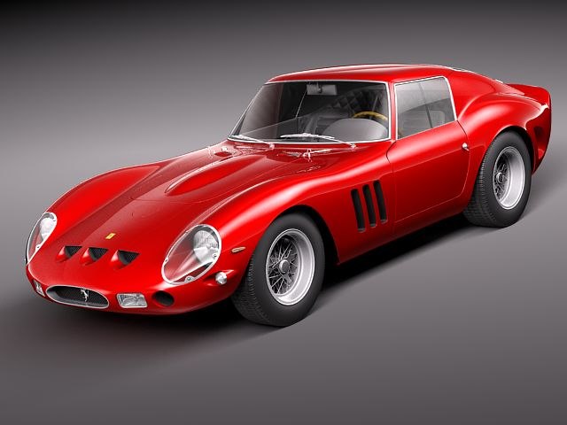 ferrari 250 gto 3d model